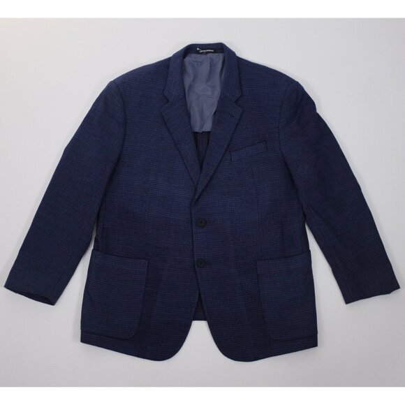 Emporio Armani jacket blazer 60 US 50 XXL navy G Line wool sport coat - Picture 1 of 8